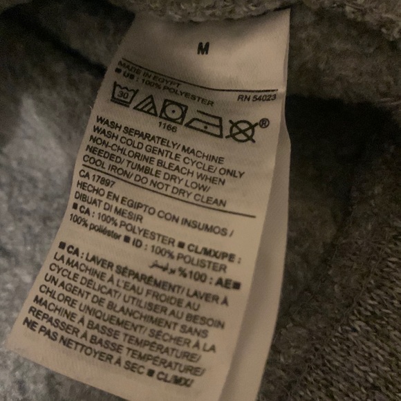 Old Navy Men’s Sweater-Knit 1/4-Zip Pullover Grey Size M - Picture 6 of 7